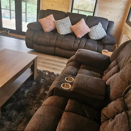 The Mountain View Log , Attymass Ballina Ferienhaus