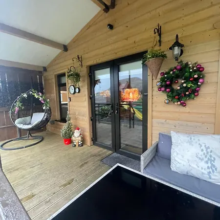 Ferienhaus The Mountain View Log , Attymass Ballina *