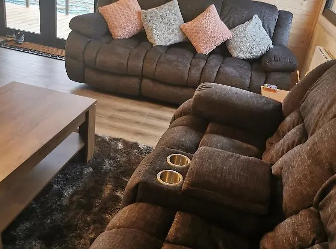 The Mountain View Log , Attymass Ballina Feriehus