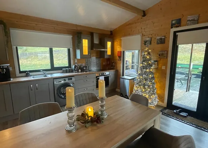 Semesterbostad The Mountain View Log , Attymass Ballina Boyhollagh